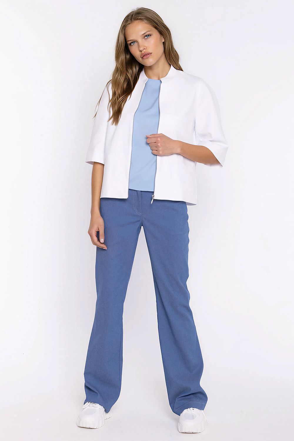  Veste en jean model 228921 Nife 