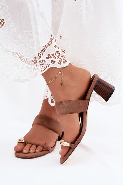  Des mules à talons model 228978 Step in style 