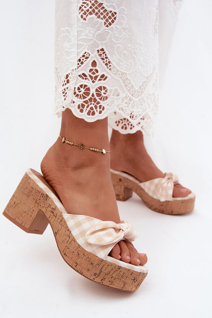  Des mules à talons model 228984 Step in style 