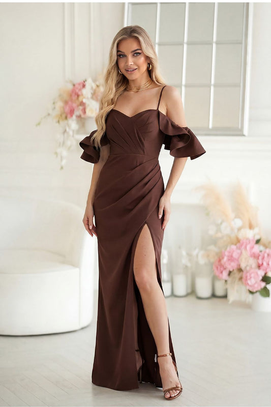  Robe longue model 229045 Bicotone 