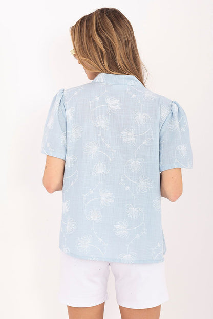  Chemise manche courte model 229096 Factory Price 