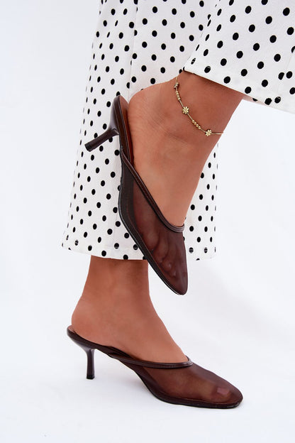  Des mules à talons model 229284 Step in style 