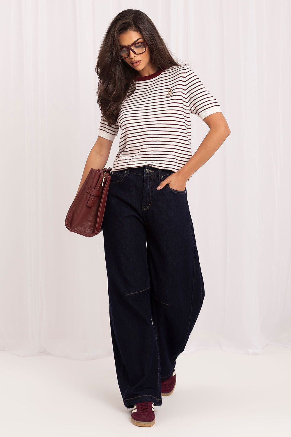  Pull à manches courtes model 230143 Italy Moda 