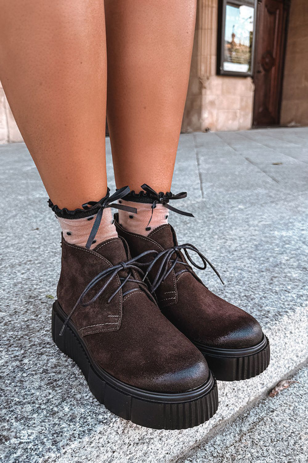  Derbies à plateforme model 231168 Step in style 