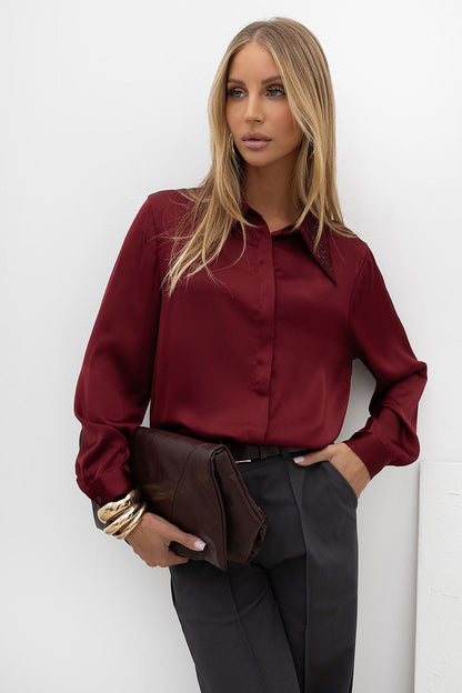  Chemise manche longue model 231945 Italy Moda 