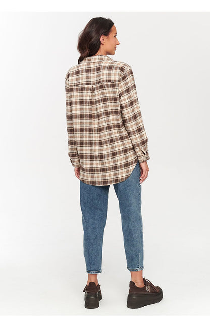  Chemise manche longue model 231995 Makadamia 