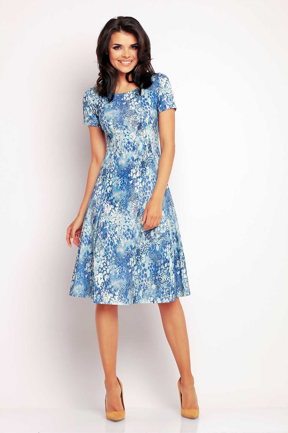  Robe de jour model 60137 awama 