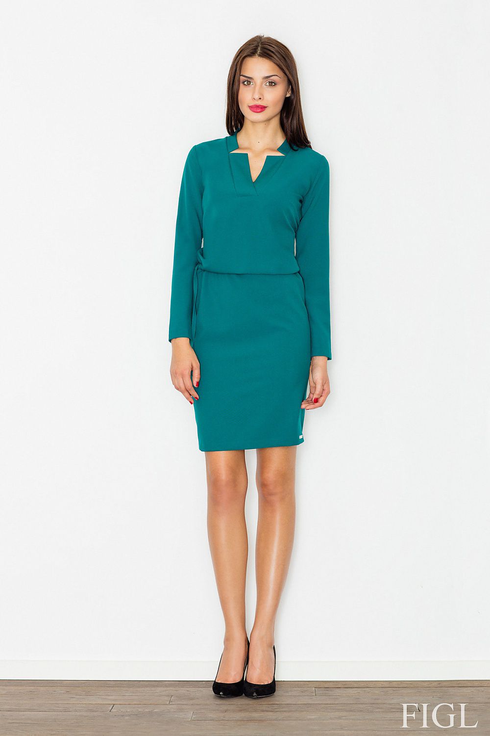 فستان نهاري موديل 77066 فيجل