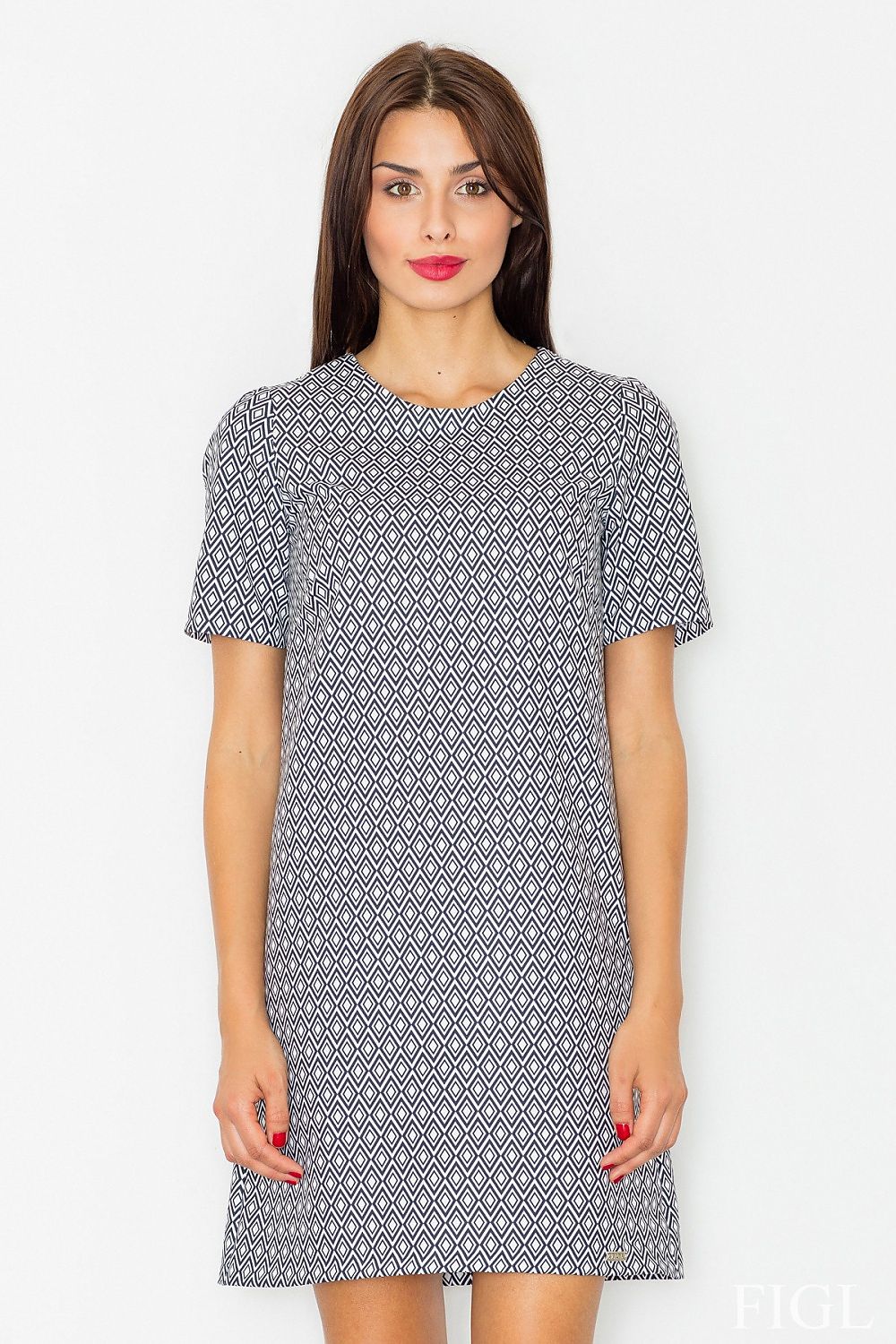 فستان نهاري موديل 77082 فيجل