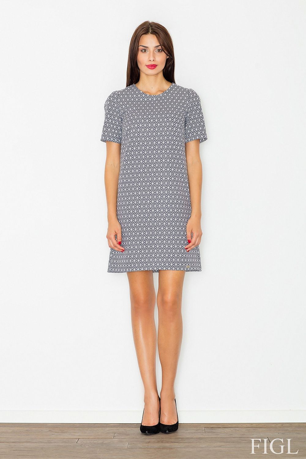 فستان نهاري موديل 77082 فيجل