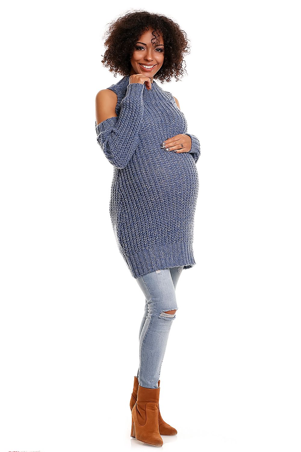 Maternity sweater model 84342 PeeKaBoo