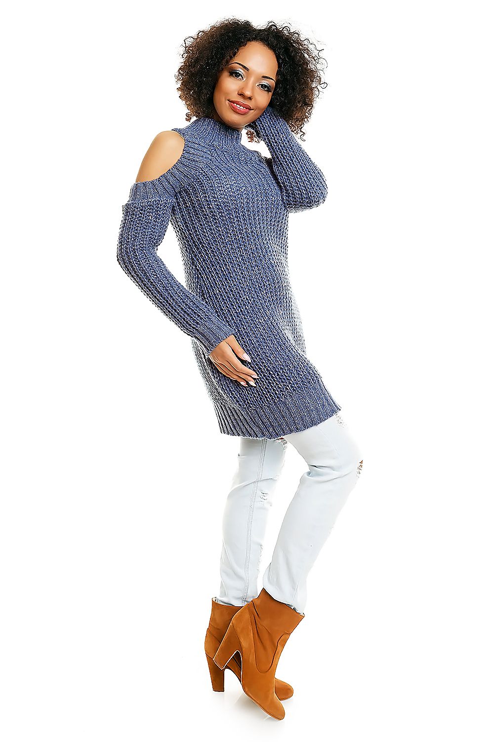 PeeKaBoo model 84347 thick sweater