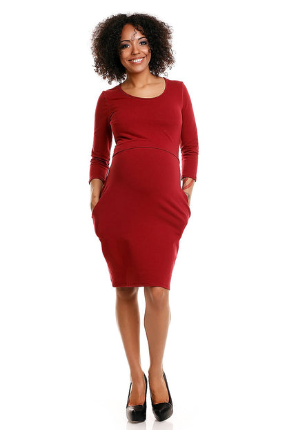 Robe de grossesse model 84436 PeeKaBoo