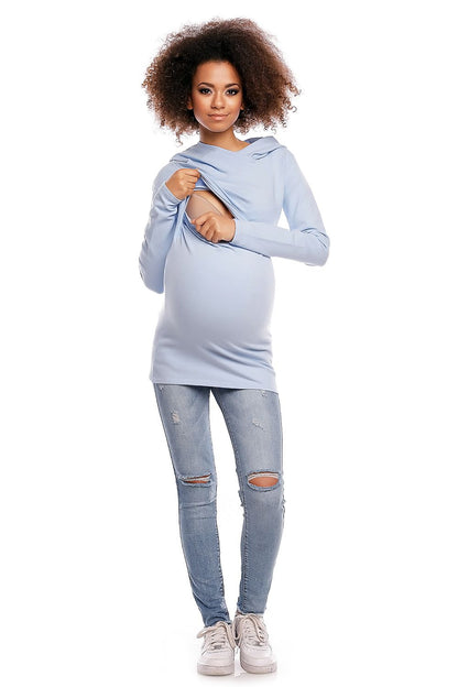 Sweatshirt grossesse model 84463 PeeKaBoo