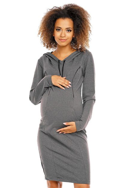 Maternity dress model 94418 PeeKaBoo