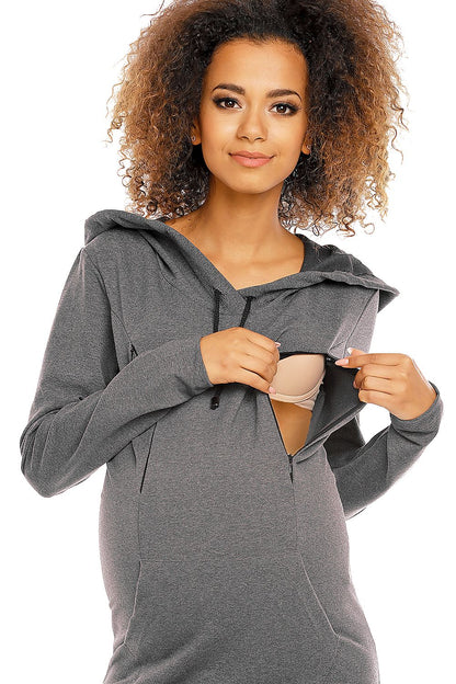 Maternity dress model 94418 PeeKaBoo