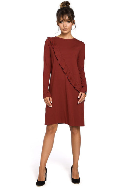 فستان نهاري موديل 104212 BeWear