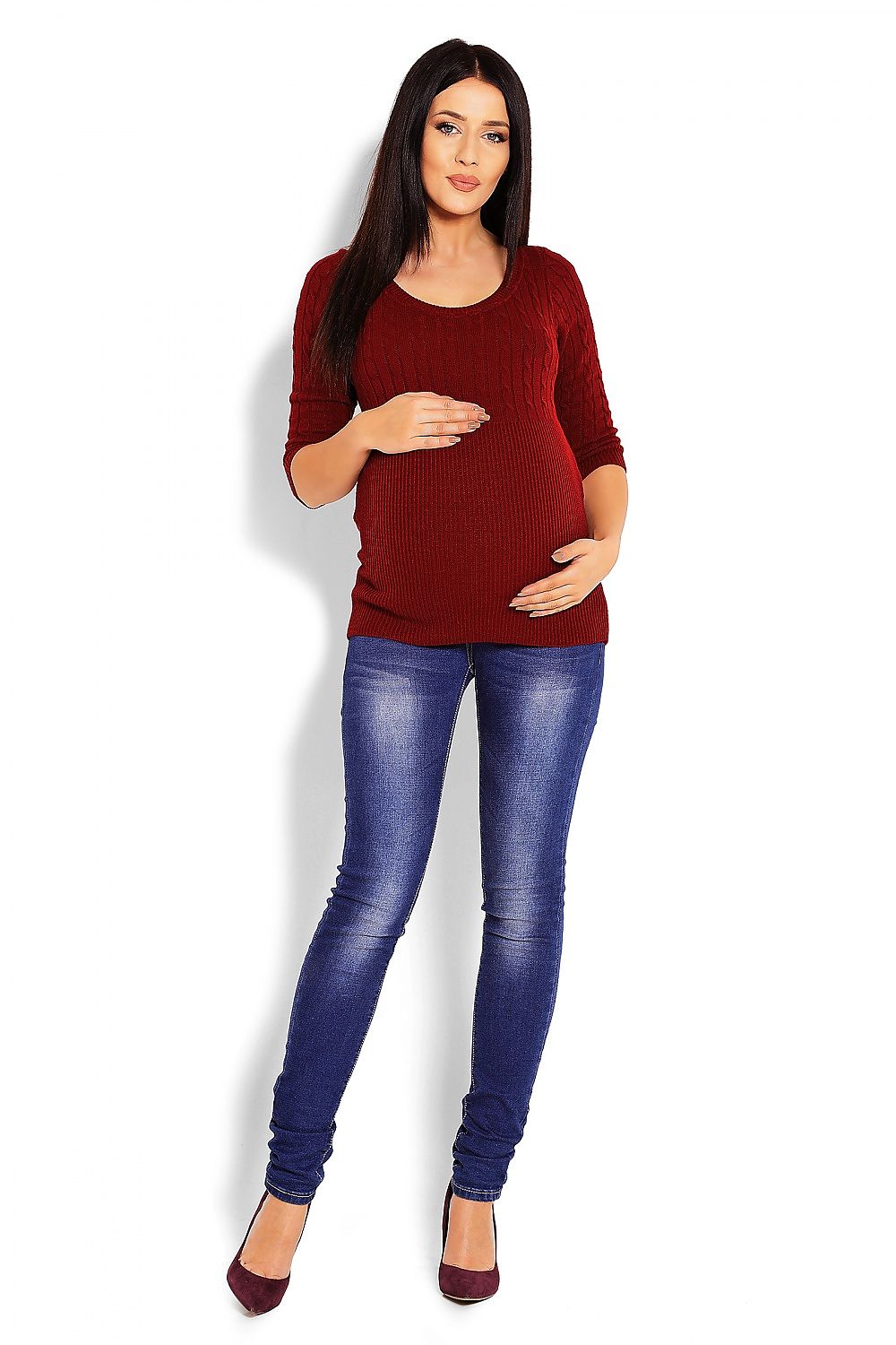 Maternity sweater model 123424 PeeKaBoo