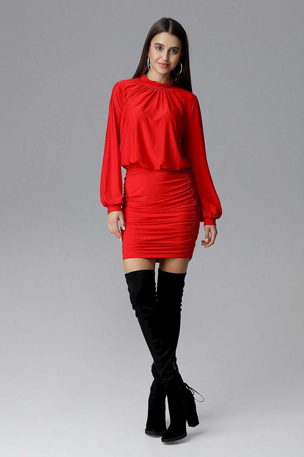 Robe de cocktail model 126009 Figl
