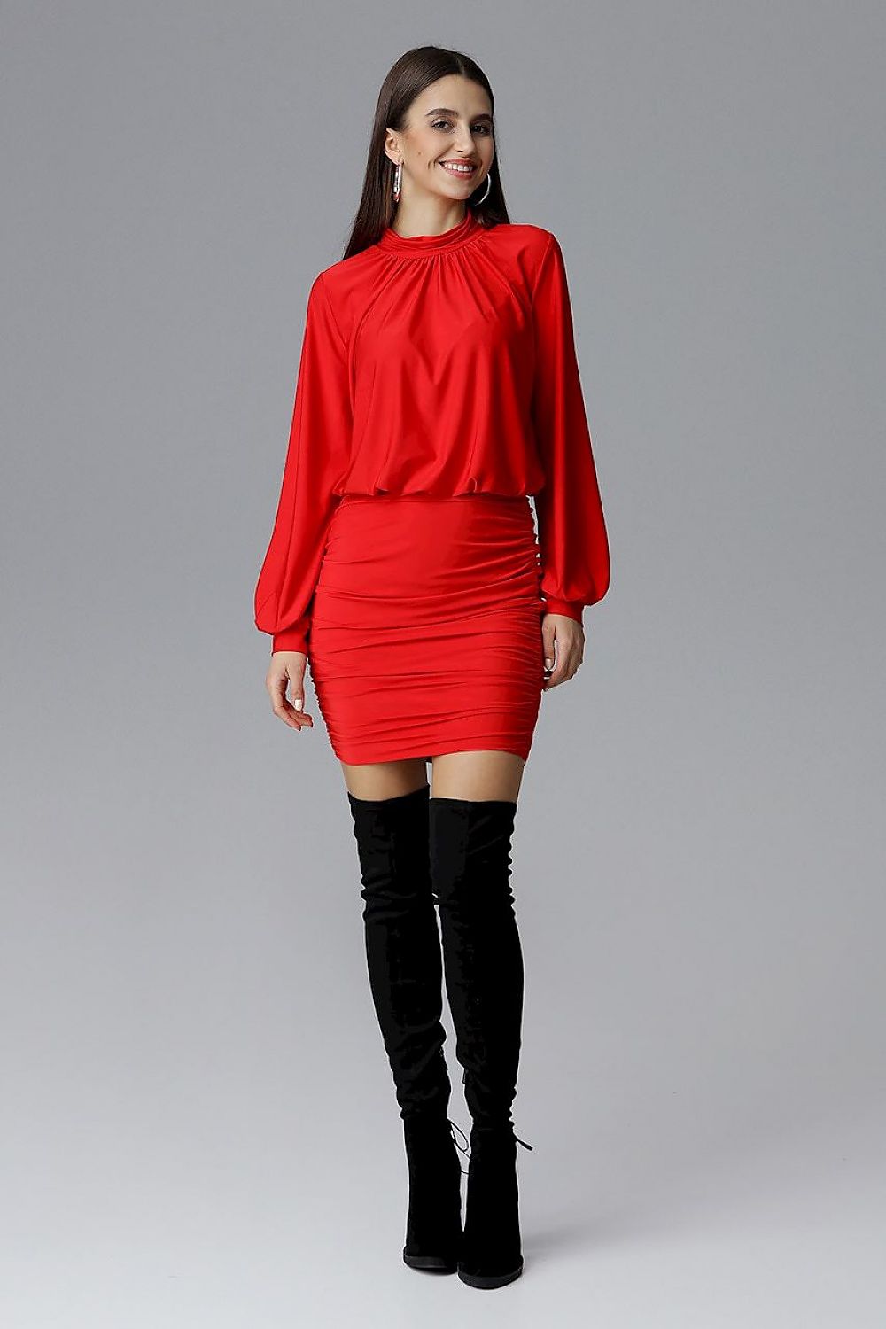 Robe de cocktail model 126009 Figl