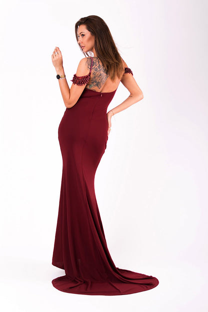 فستان طويل موديل 126192 YourNewStyle