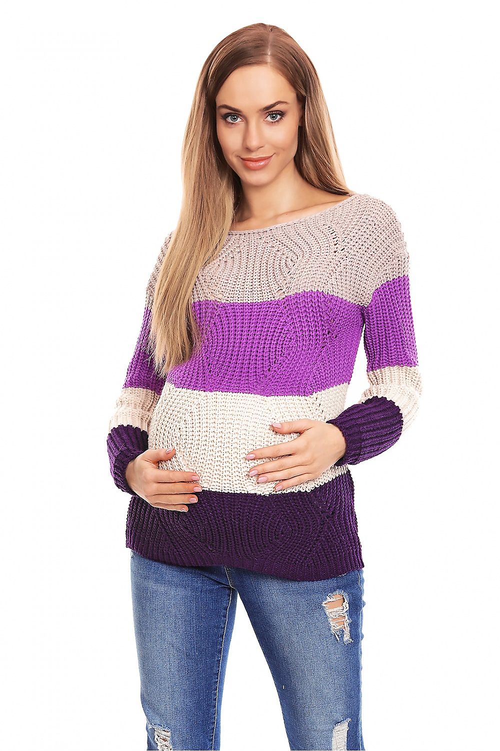 Maternity sweater model 132023 PeeKaBoo
