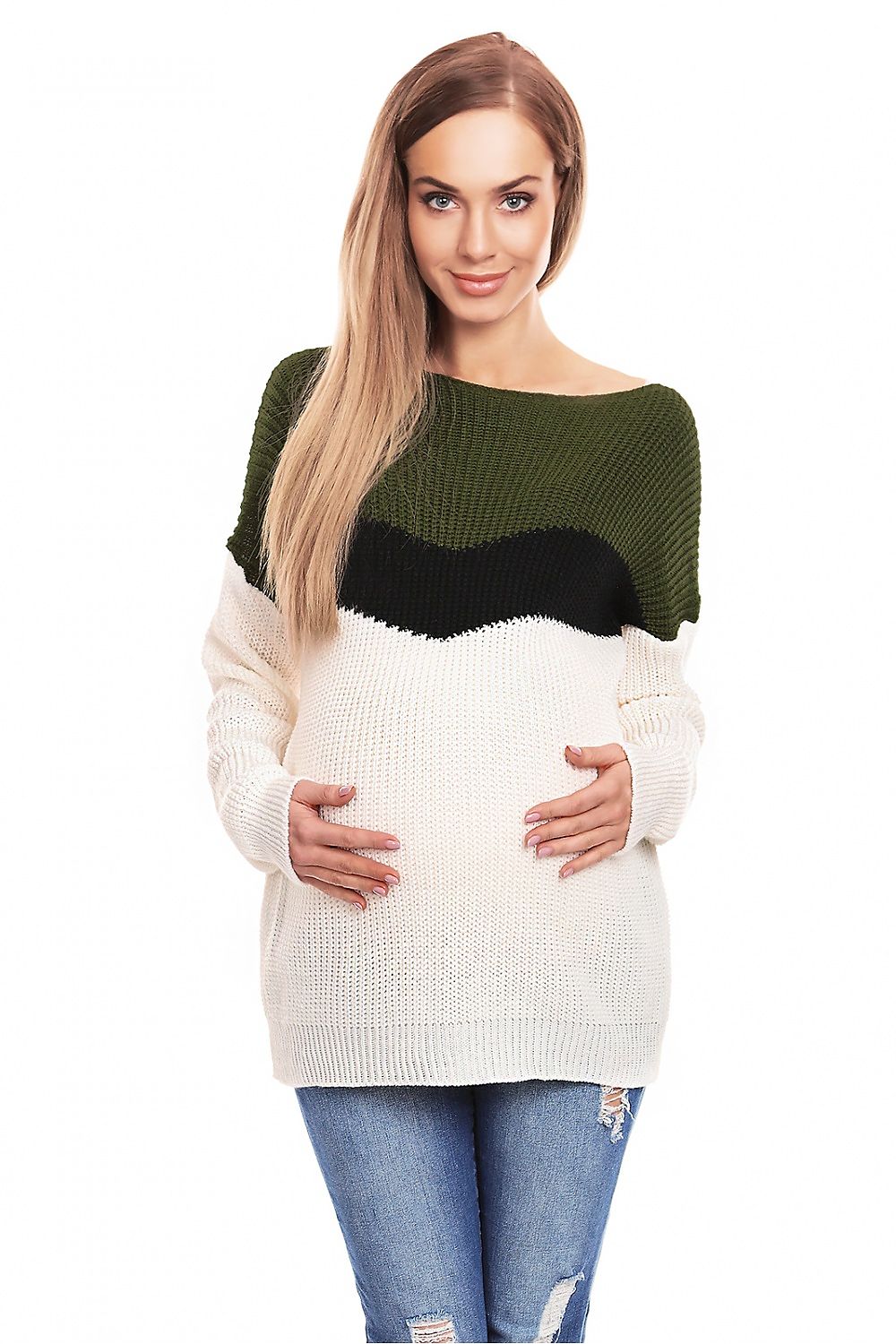 Maternity sweater model 132026 PeeKaBoo