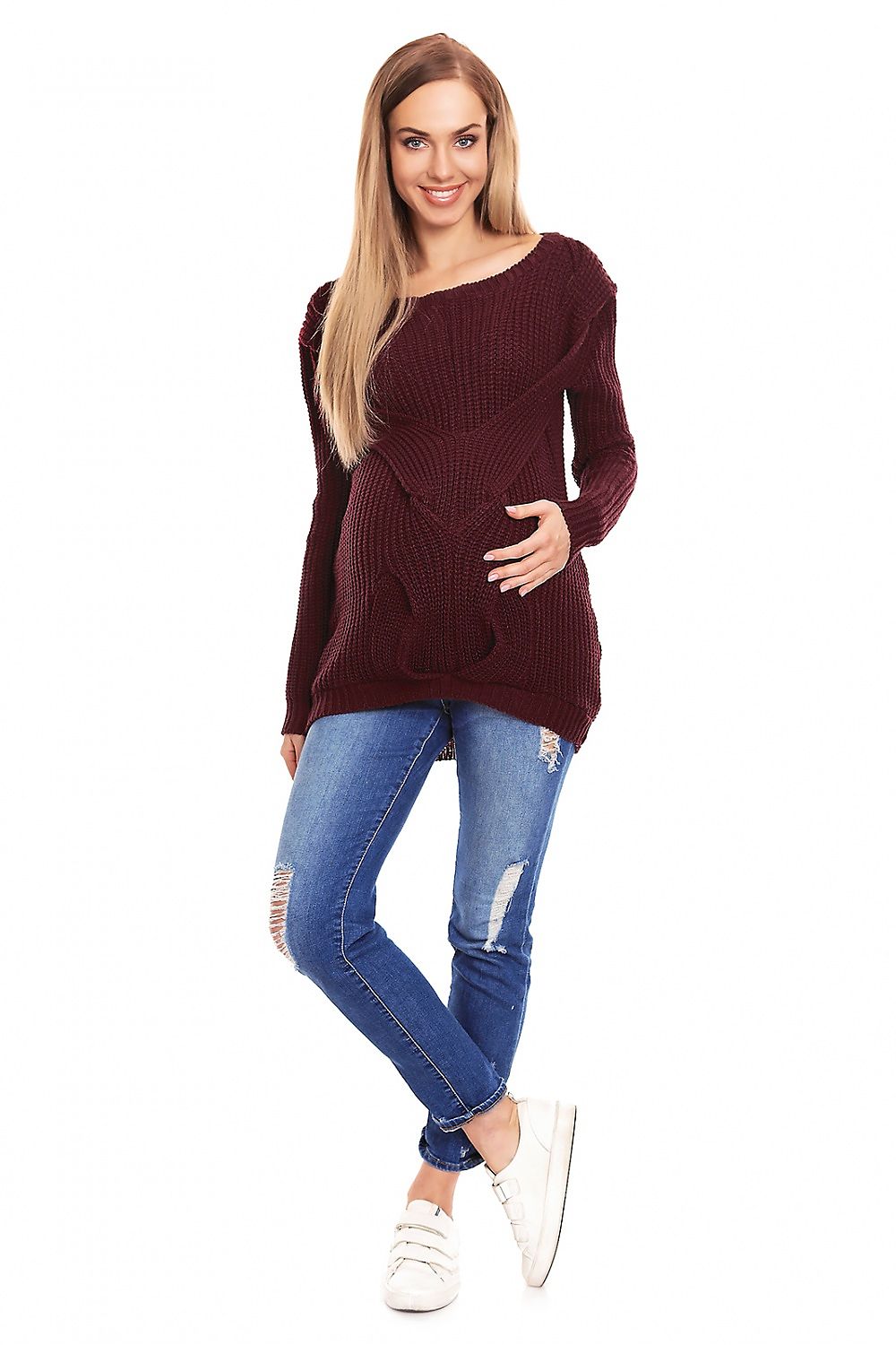 Maternity sweater model 132032 PeeKaBoo