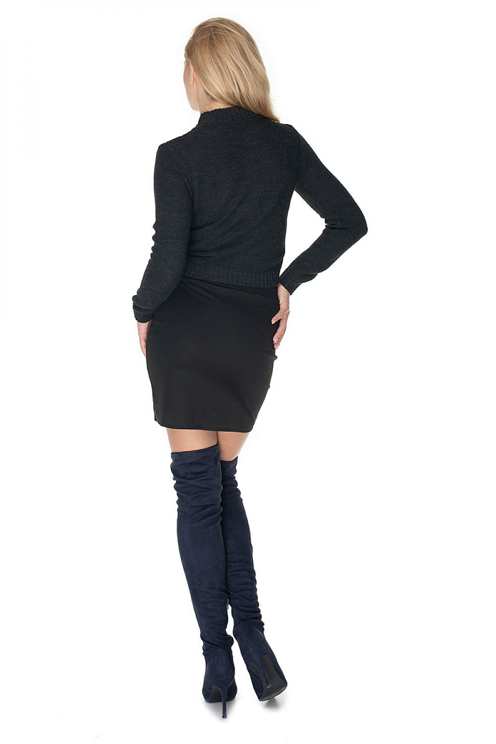 Short sweater model 135323 PeeKaBoo