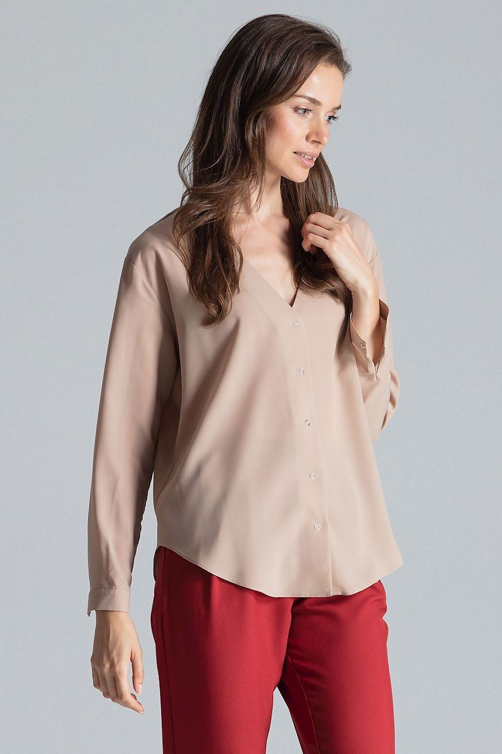 Chemise manche longue model 135813 Figl