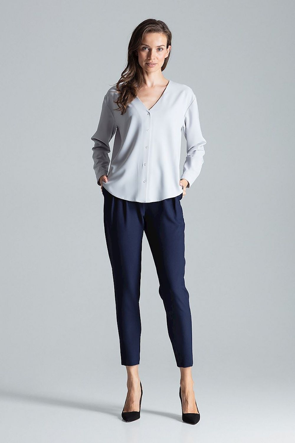 Chemise manche longue model 135813 Figl