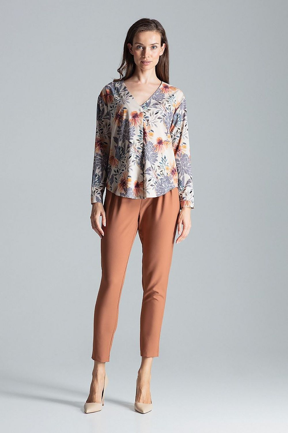 Chemise manche longue model 135813 Figl