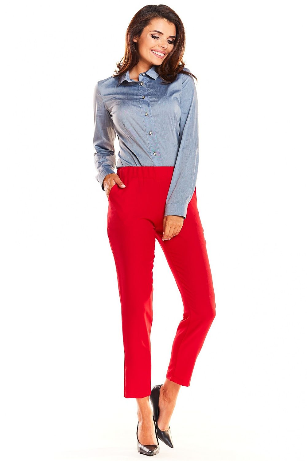  Chemise manche longue model 139992 awama 