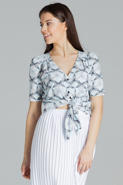 Short-sleeved shirt model 143911 Lenitif