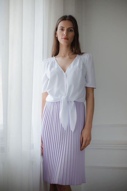 Short-sleeved shirt model 143911 Lenitif