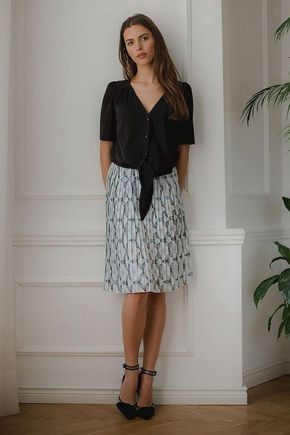 Short-sleeved shirt model 143911 Lenitif