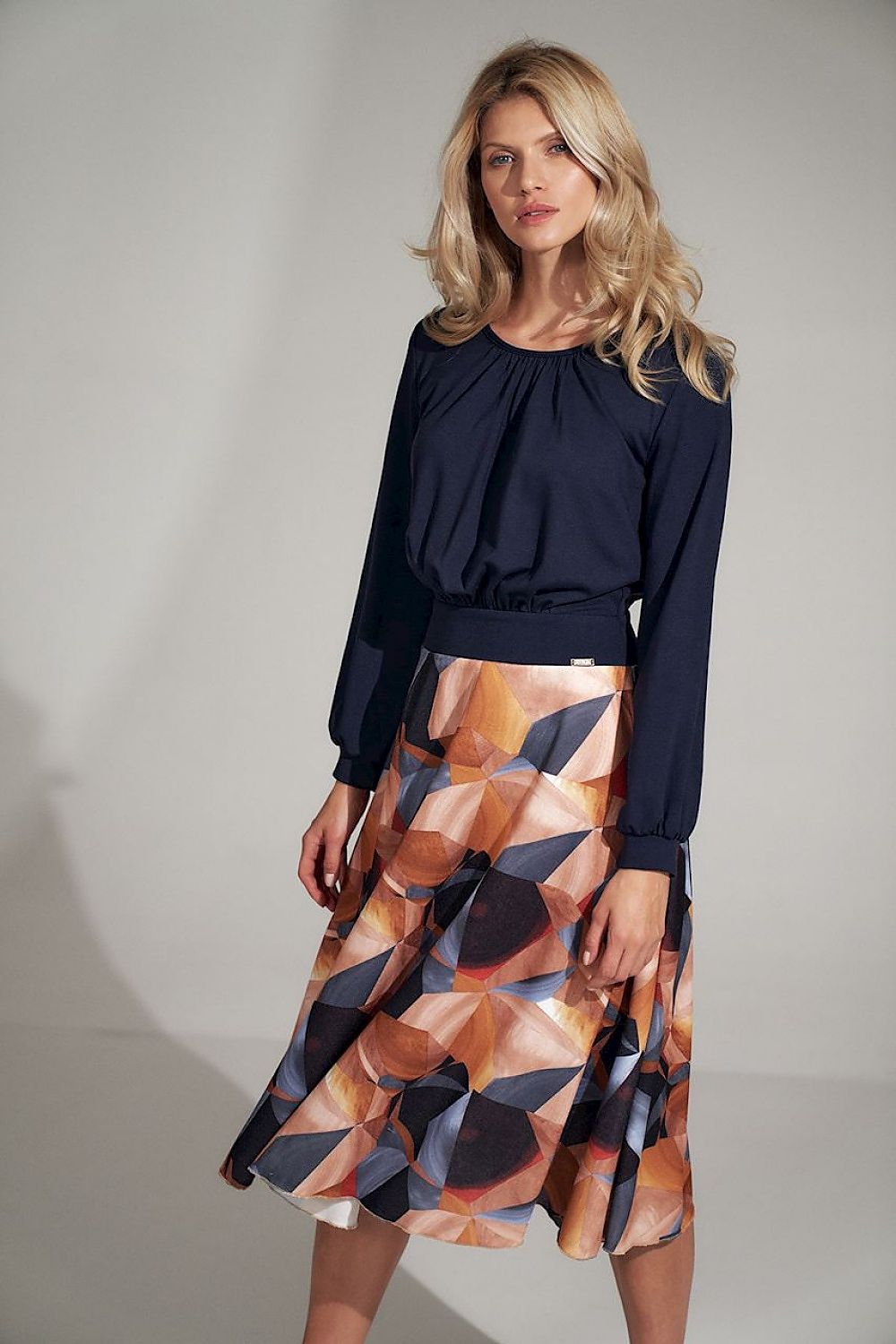 فستان نهاري موديل 150444 فيجل