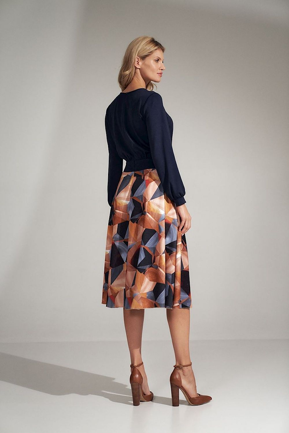 فستان نهاري موديل 150444 فيجل