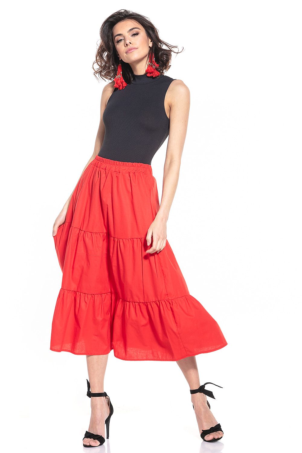 Jupe longue model 152907 Tessita