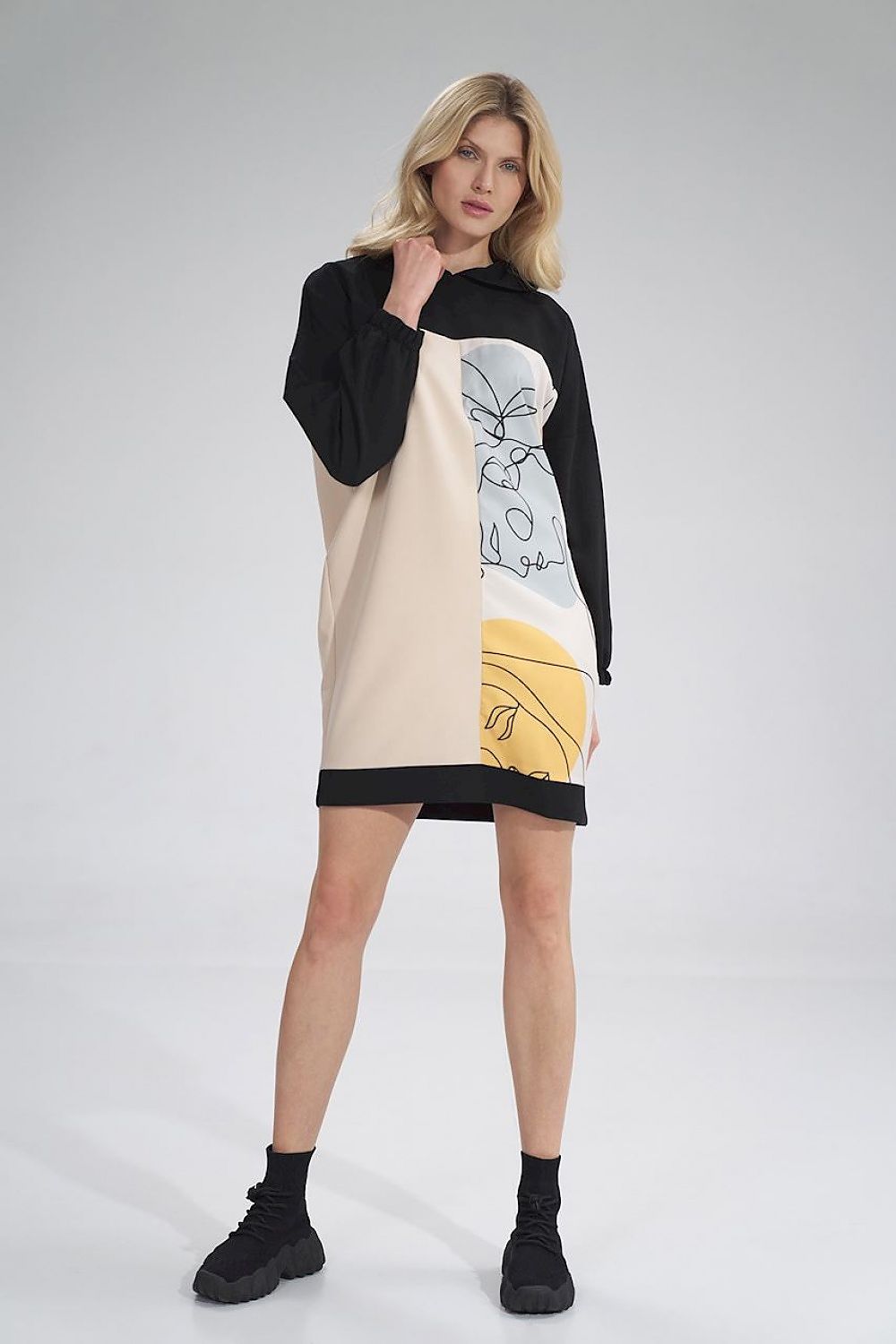 فستان نهاري موديل 154697 فيجل