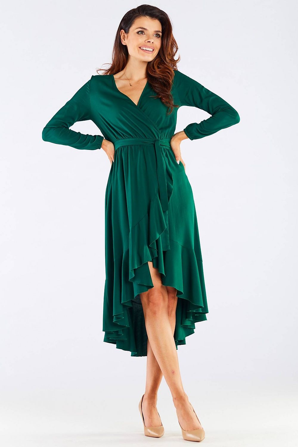 Robe de cocktail model 158612 awama