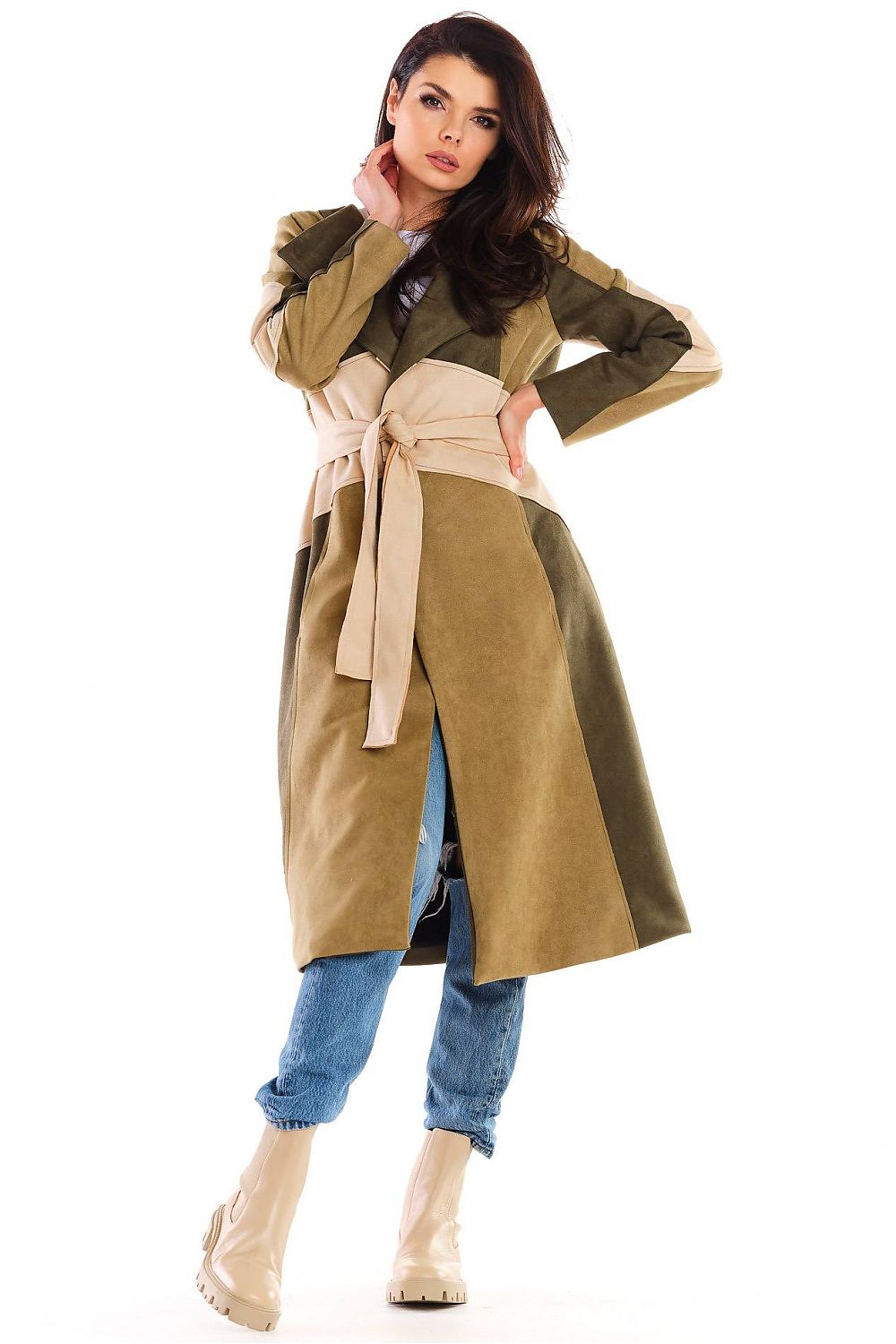 Manteau model 158799 awama
