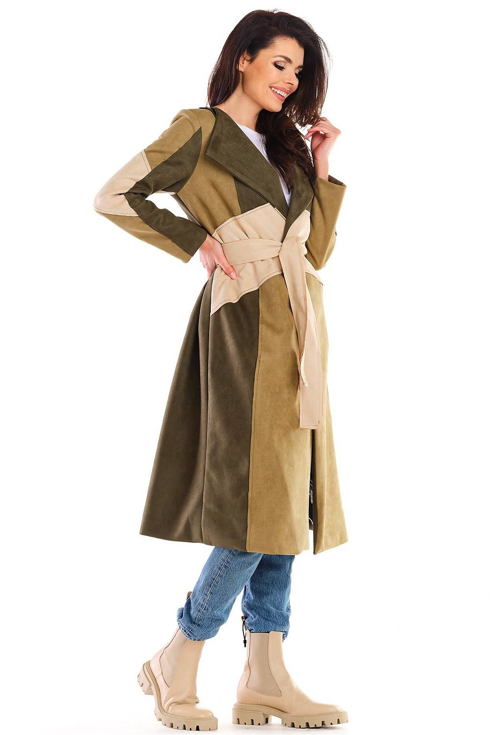 Manteau model 158799 awama