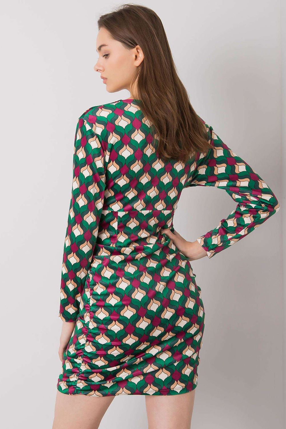 فستان نهاري موديل 160394 إيطاليا مودا