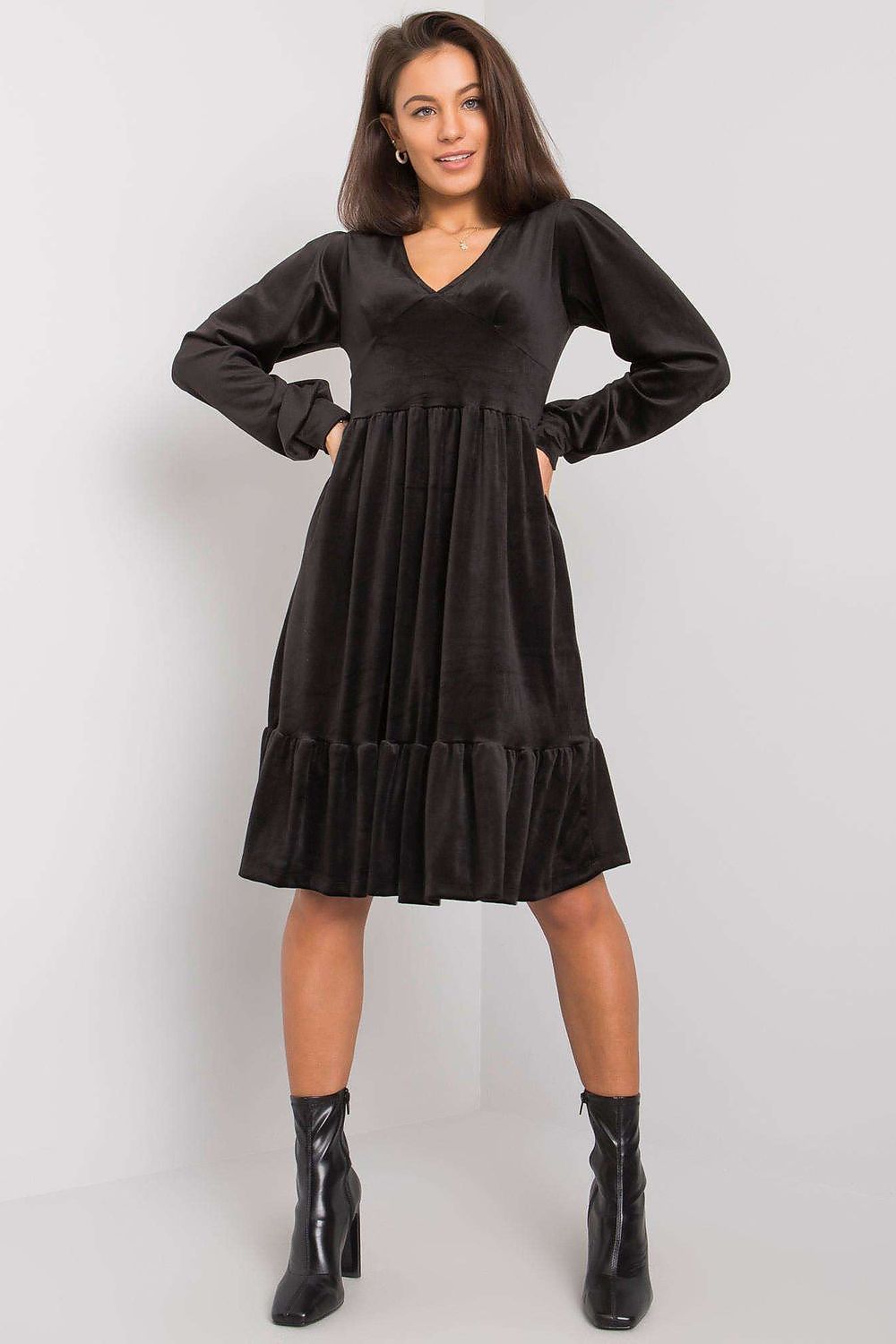 فستان نهاري موديل 162073 فانتسي