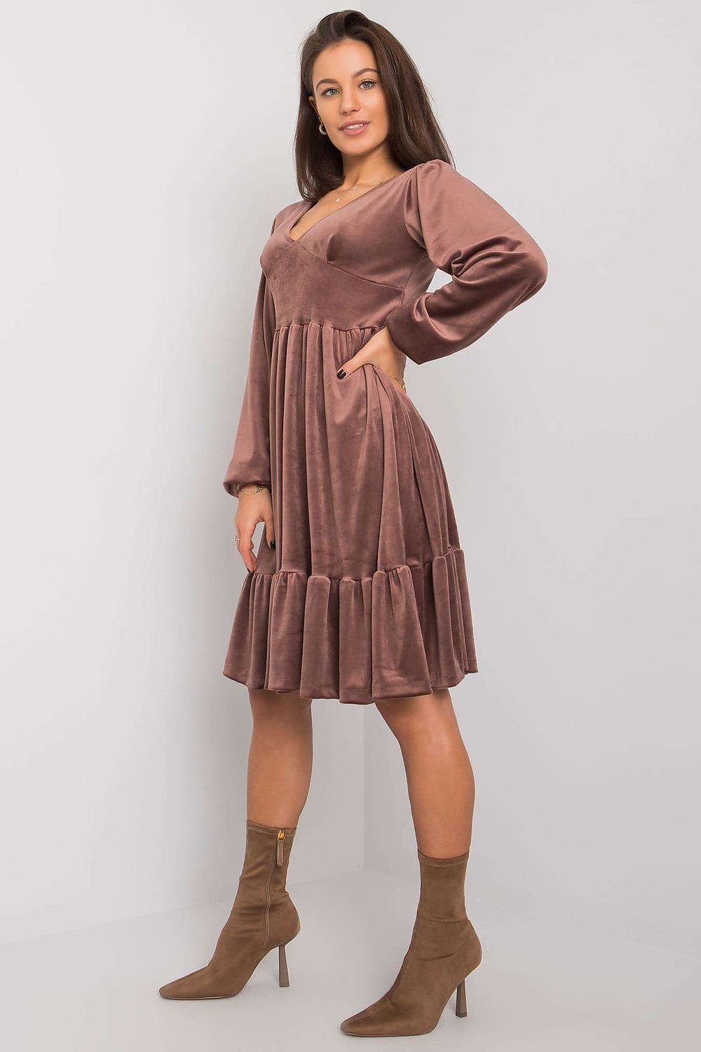 فستان نهاري موديل 162073 فانتسي