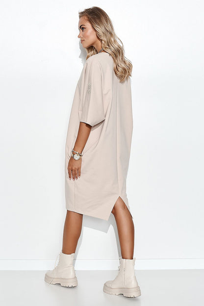 Robe de jour model 162226 Makadamia
