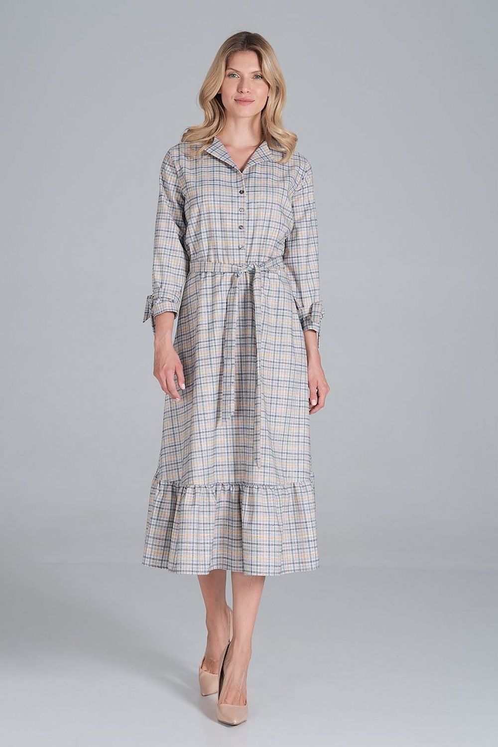 فستان نهاري موديل 162379 فيجل