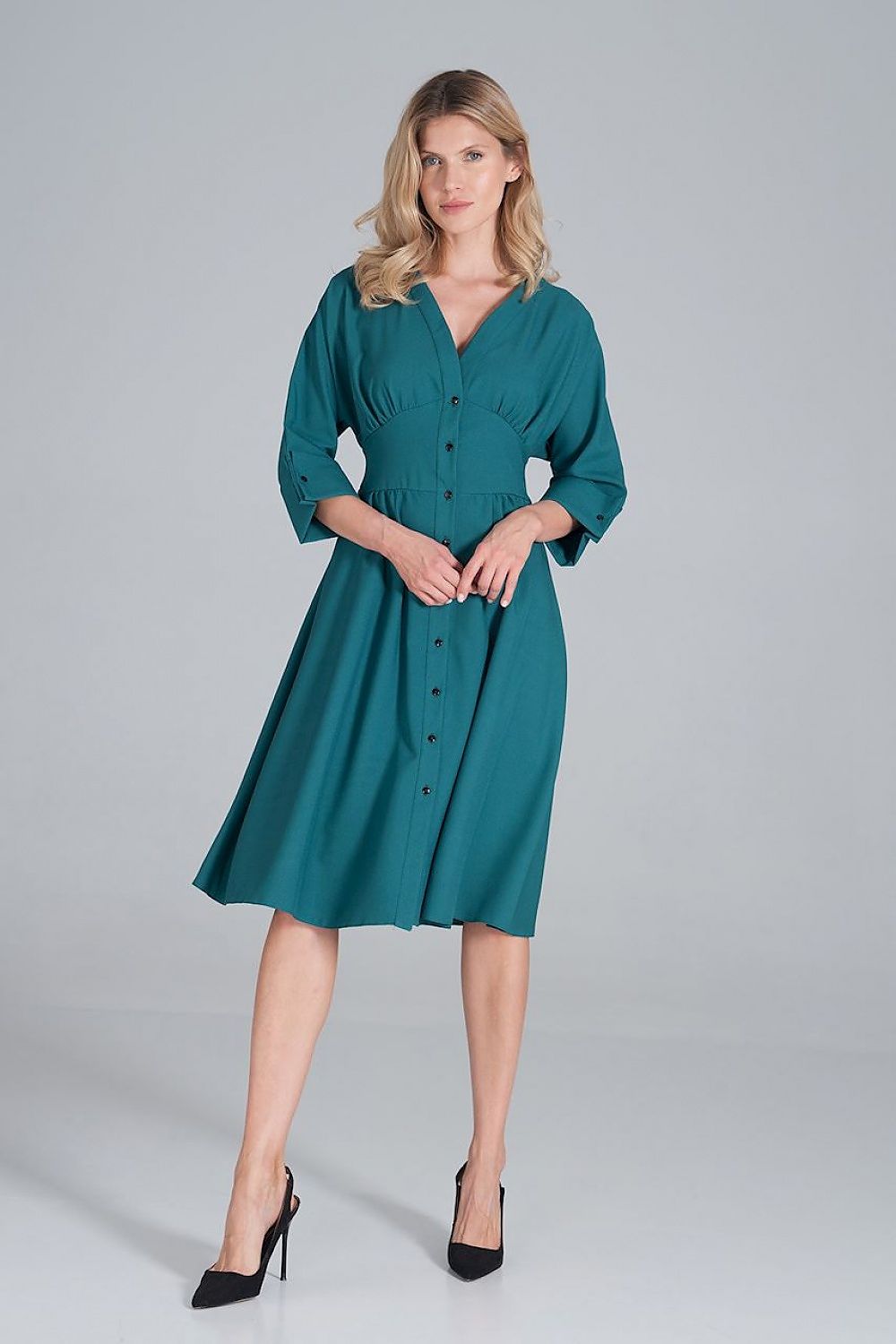 فستان نهاري موديل 162386 فيجل