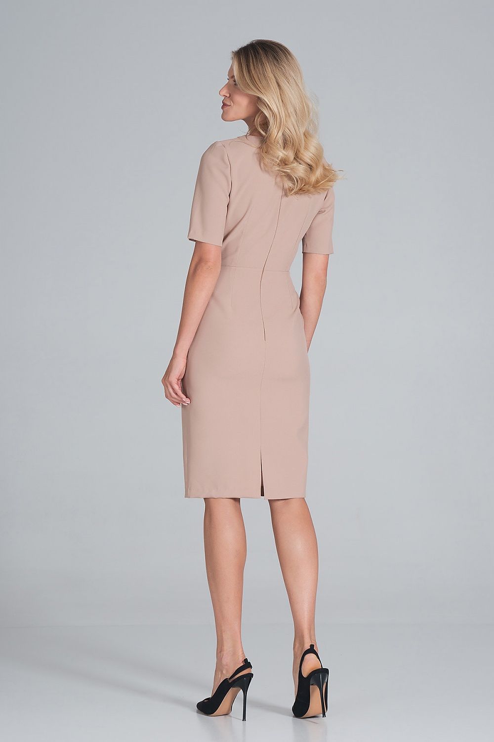 فستان نهاري موديل 162430 فيجل